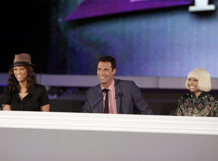ANTM, America's Next Top Model, Nigel Barker, Nicki Minaj, Tyra Banks ANTM, America's Next Top Model, Nigel Barker, Nicki Minaj, Tyra Banks